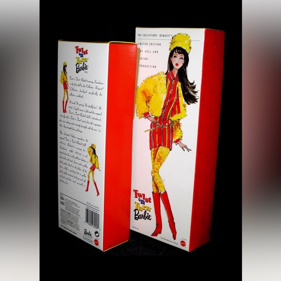 Barbie Mattel Smasharoo 1968 Reproduction New in Box Redhead TNT #1860 - Picture 4 of 5